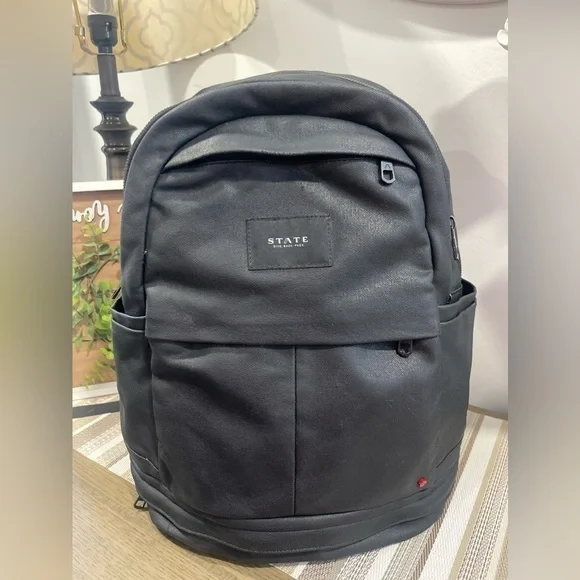state Lenox Coated Canvas Backpack - Picture 1 of 16